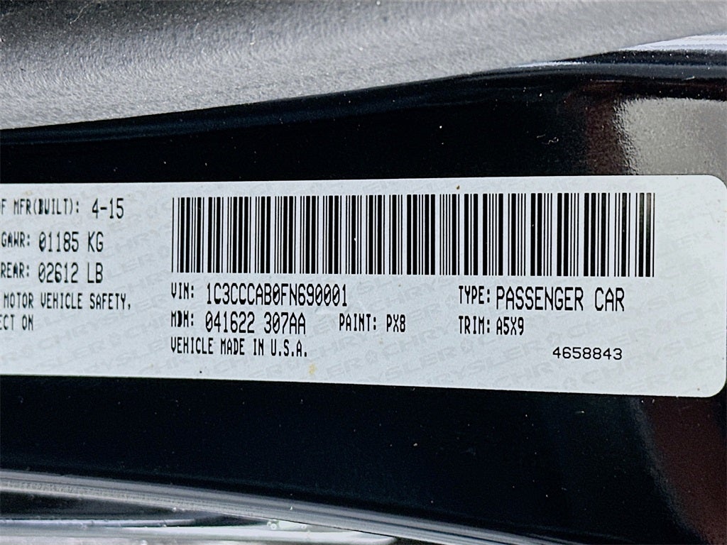 2015 Chrysler 200 Limited