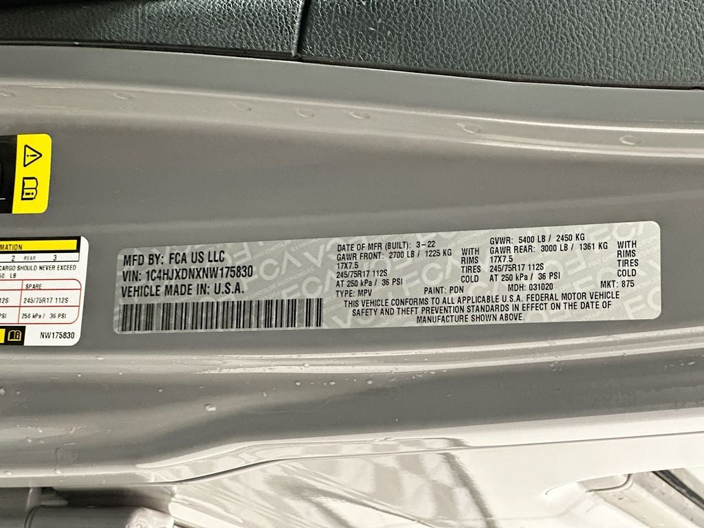 2022 Jeep Wrangler Unlimited Sport S 4x4