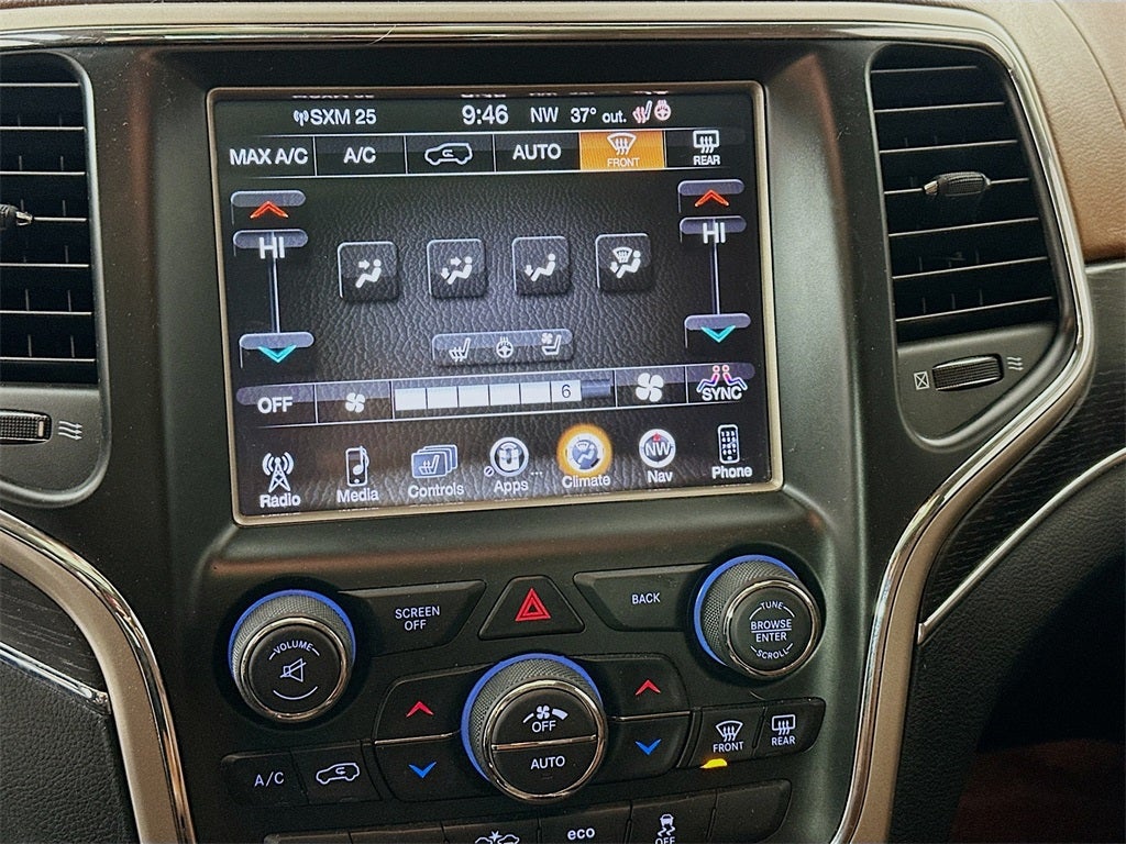 2015 Jeep Grand Cherokee Summit