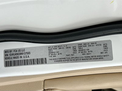 2021 Jeep Grand Cherokee L Limited 4x4