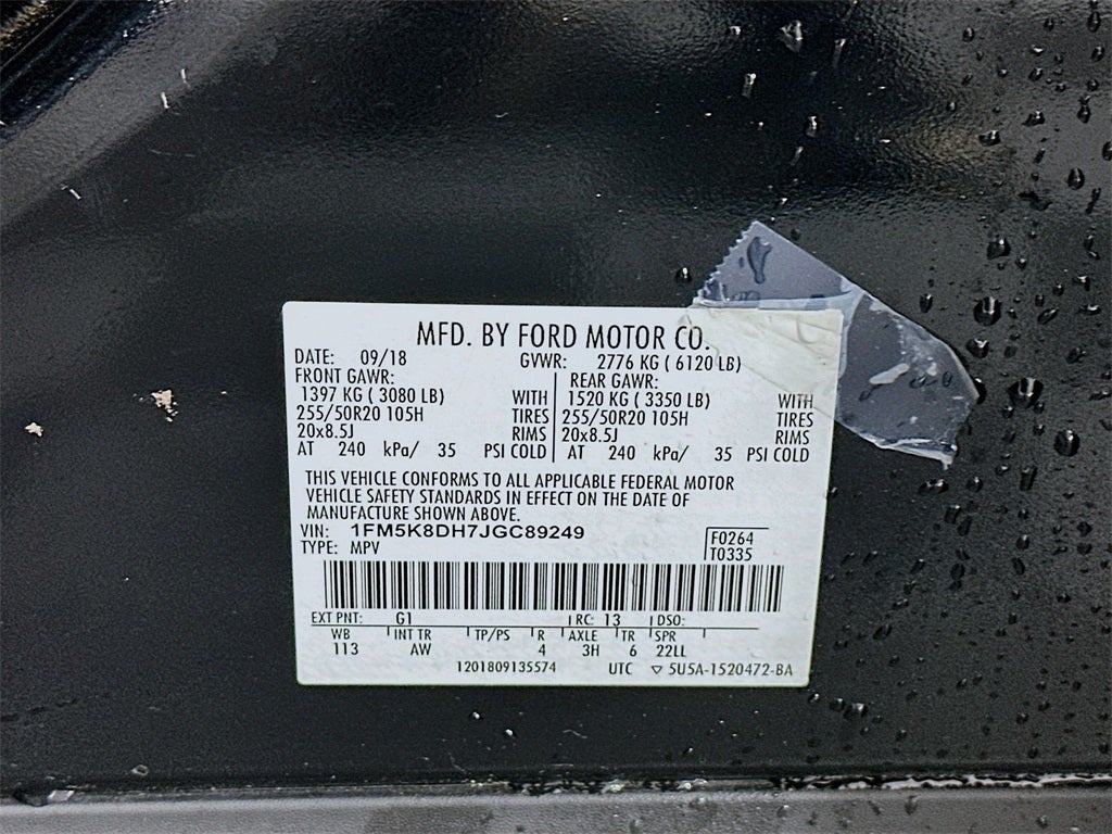 2018 Ford Explorer XLT