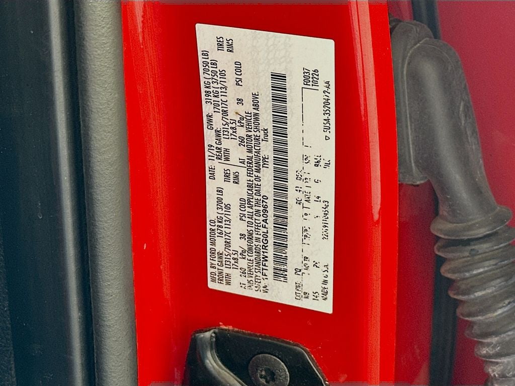 2020 Ford F-150 Raptor