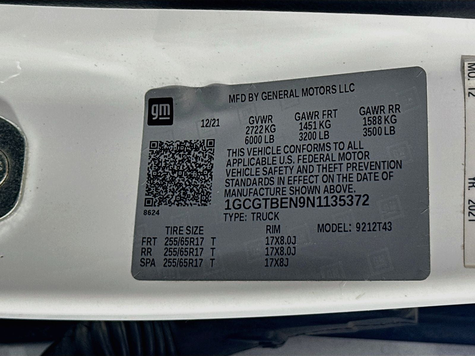 2022 Chevrolet Colorado 4WD Crew Cab Long Box WT