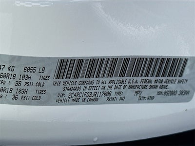 2018 Chrysler Pacifica Touring Plus