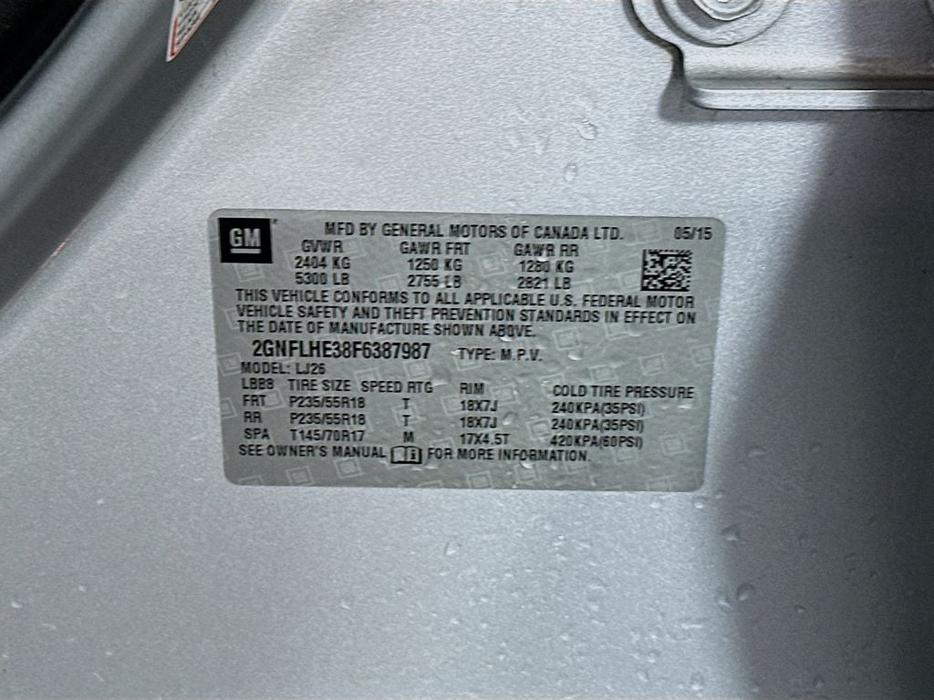 2015 Chevrolet Equinox LTZ