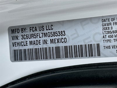 2021 RAM 2500 Laramie