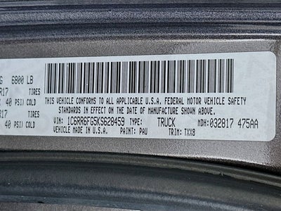 2019 RAM 1500 Classic Tradesman