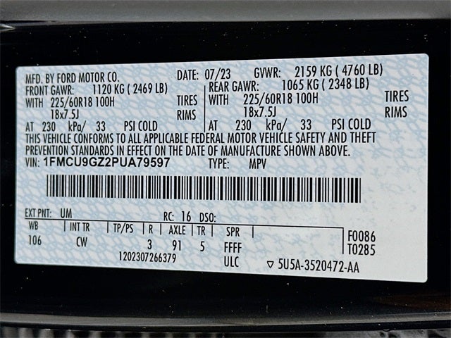 2023 Ford Escape Hybrid Active