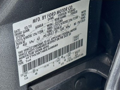 2011 Ford F-350SD Lariat 156 WB