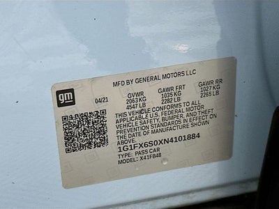 2022 Chevrolet Bolt EV 2LT