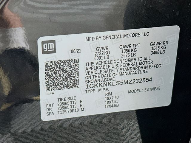 2021 GMC Acadia SLE