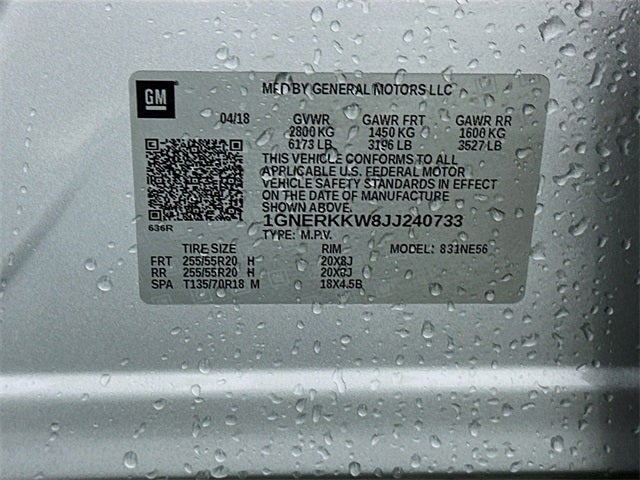 2018 Chevrolet Traverse Premier