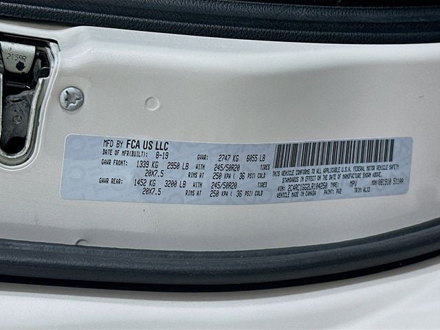 2020 Chrysler Pacifica Limited