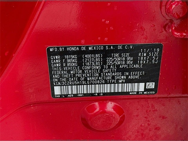 2020 Honda HR-V Sport