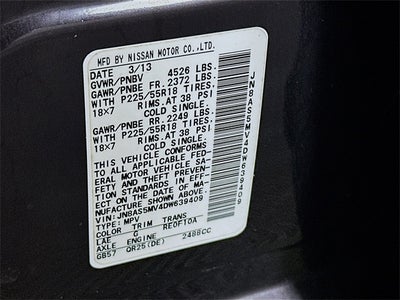 2013 Nissan Rogue SL