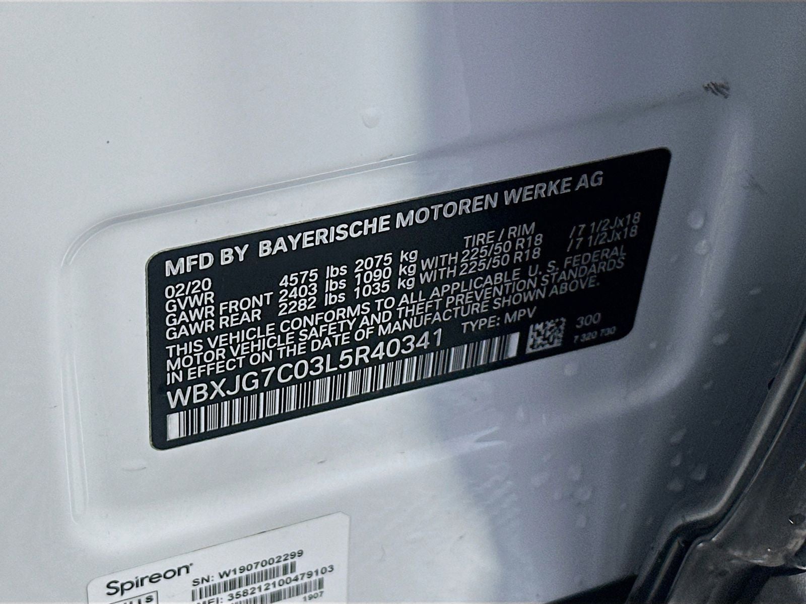 2020 BMW X1 sDrive28i