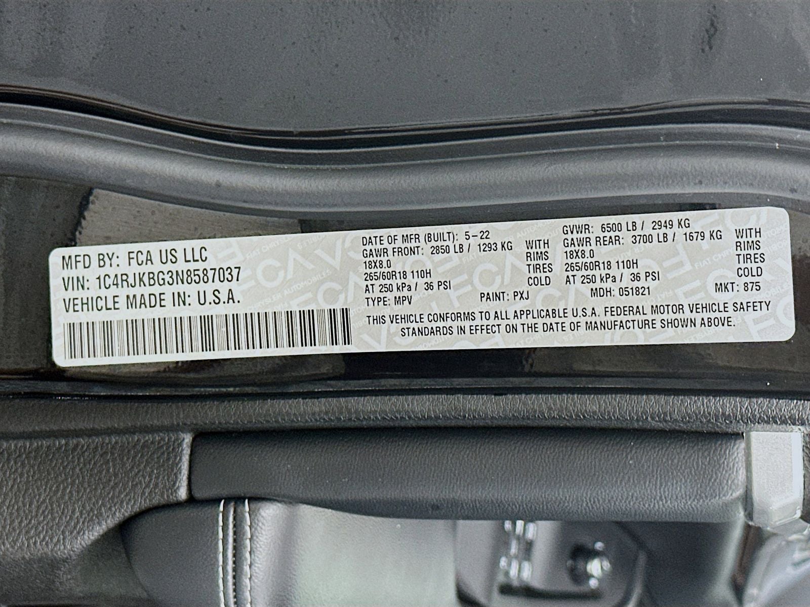 2022 Jeep Grand Cherokee L Limited