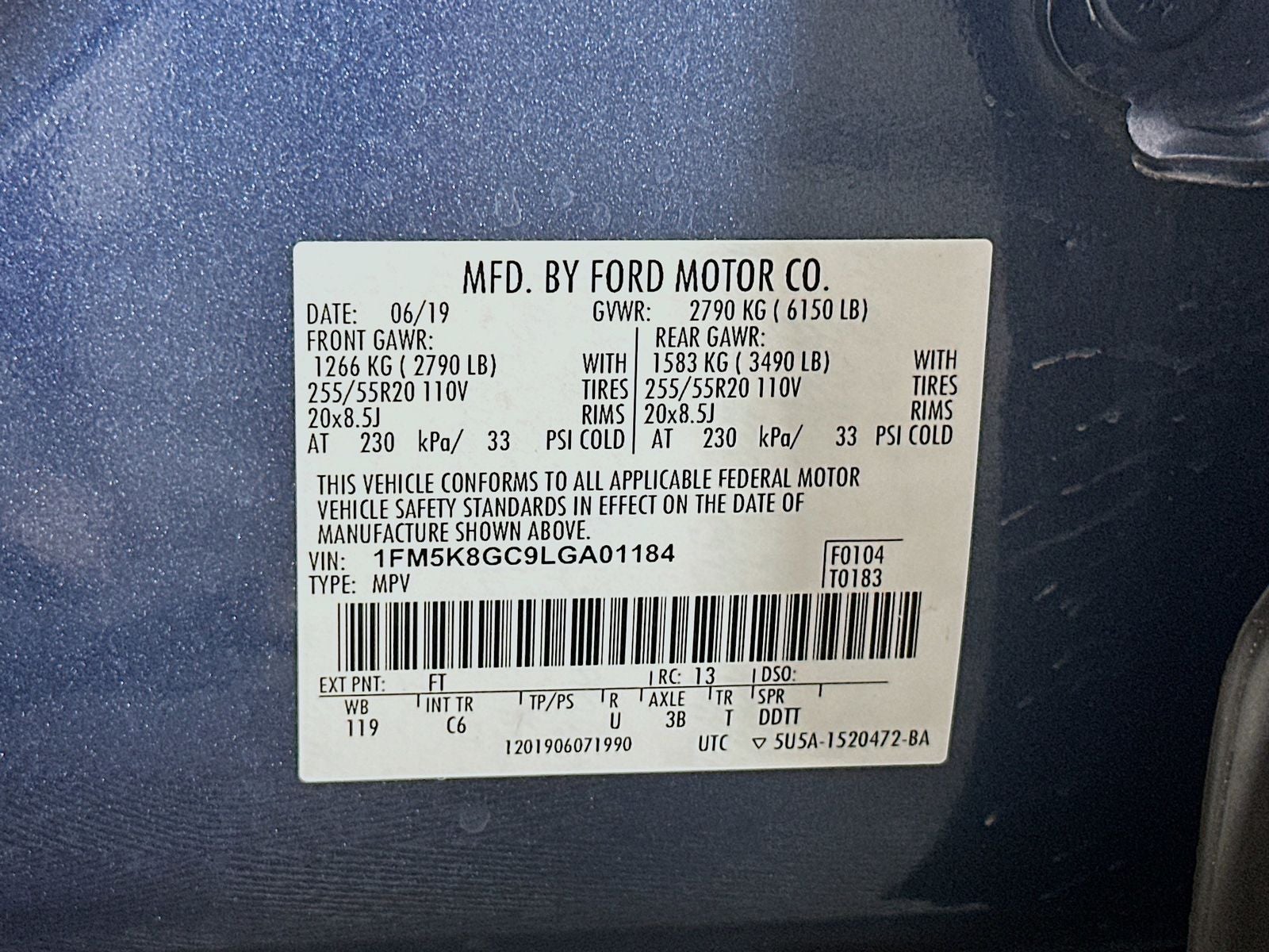 2020 Ford Explorer ST