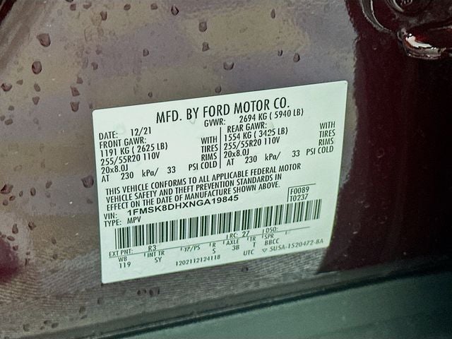 2022 Ford Explorer XLT