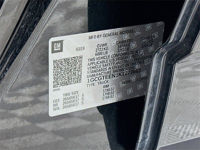 2019 Chevrolet Colorado ZR2 BISON