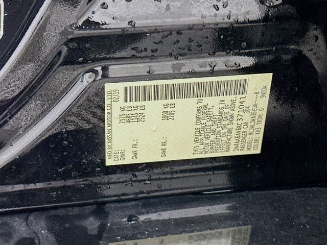 2019 Nissan Maxima 3.5 SV