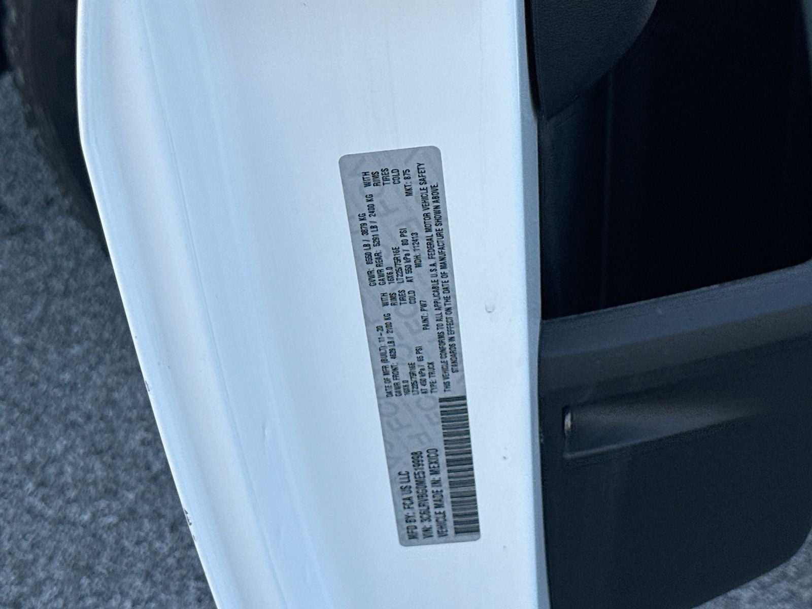 2021 RAM ProMaster 1500 Base