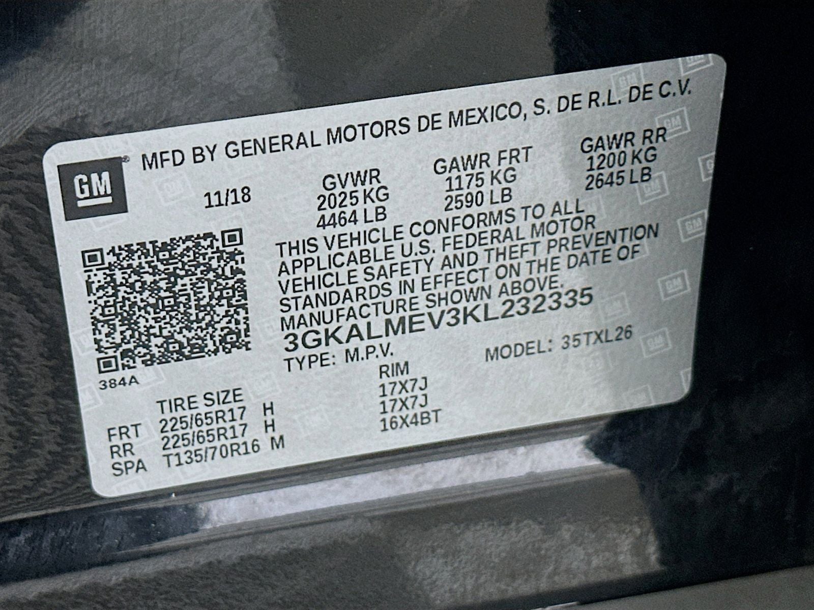 2019 GMC Terrain SLE