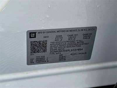 2020 Chevrolet Blazer RS