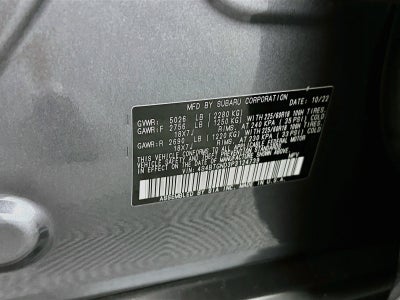 2023 Subaru Outback Limited XT