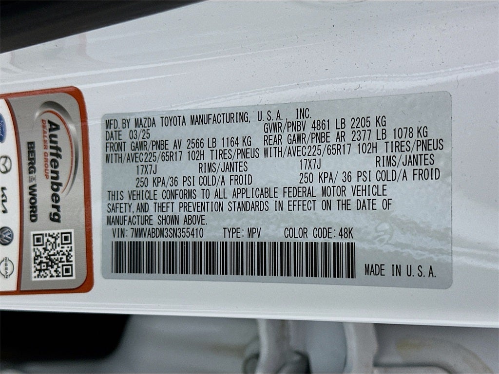 2025 Mazda Mazda CX-50 2.5 S Premium Package