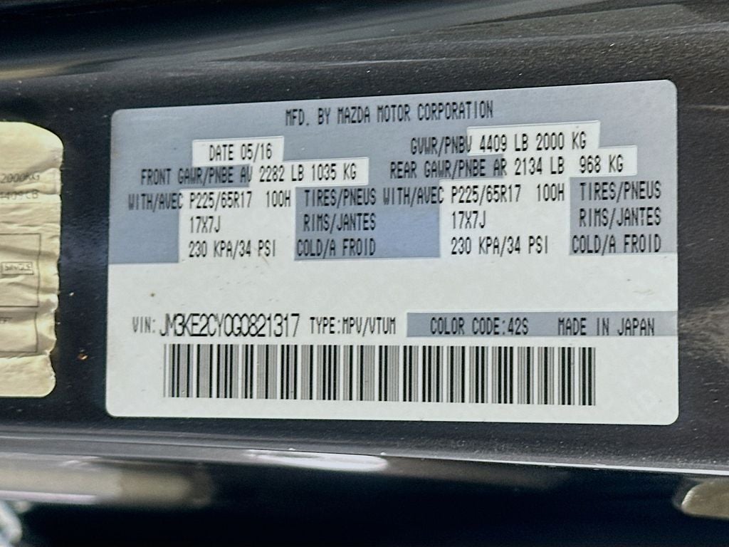 2016 Mazda Mazda CX-5 Touring