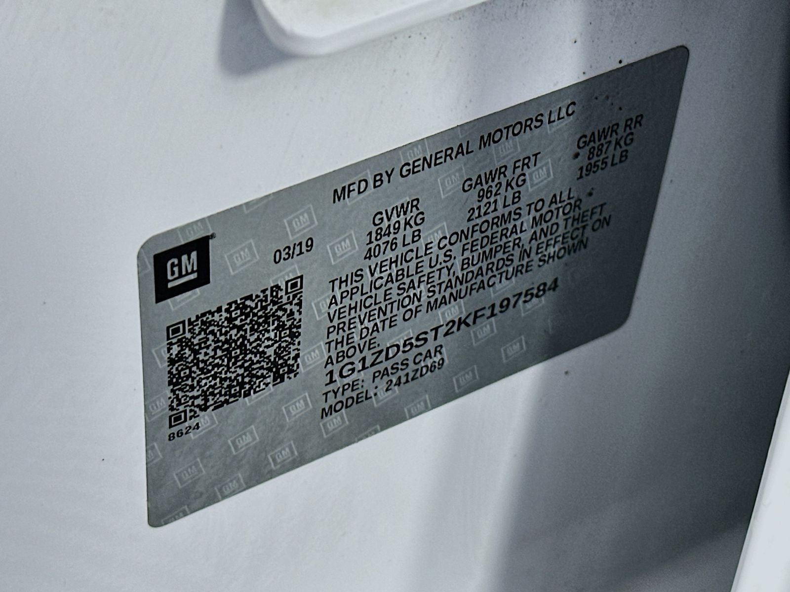 2019 Chevrolet Malibu LT