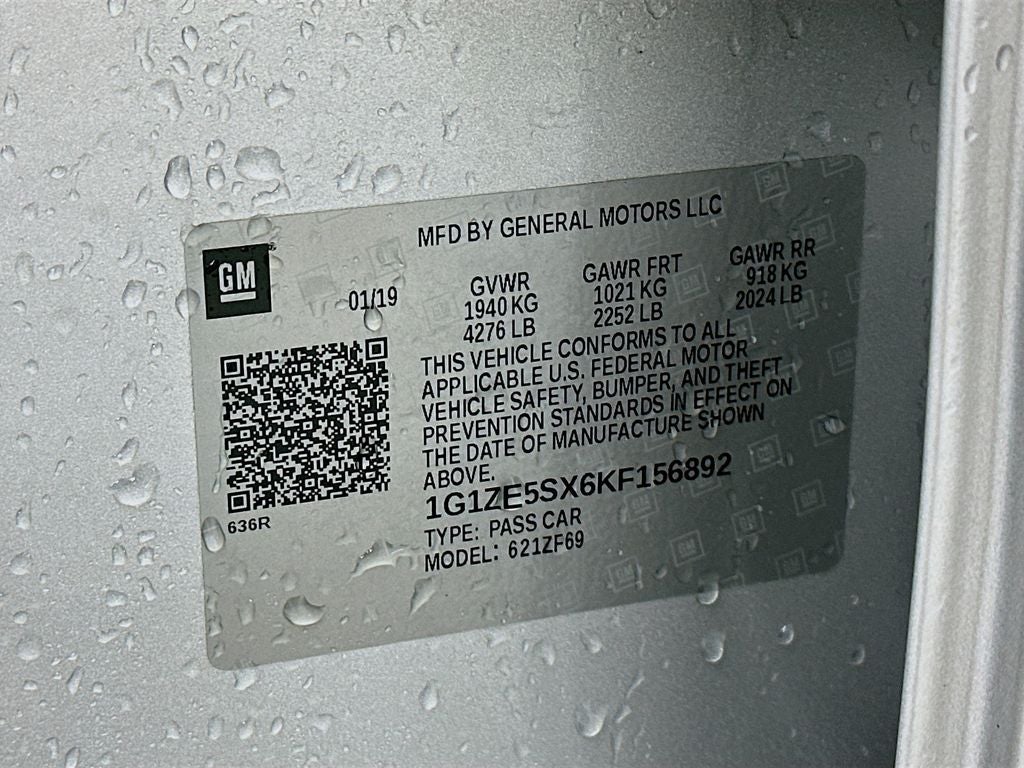 2019 Chevrolet Malibu Premier