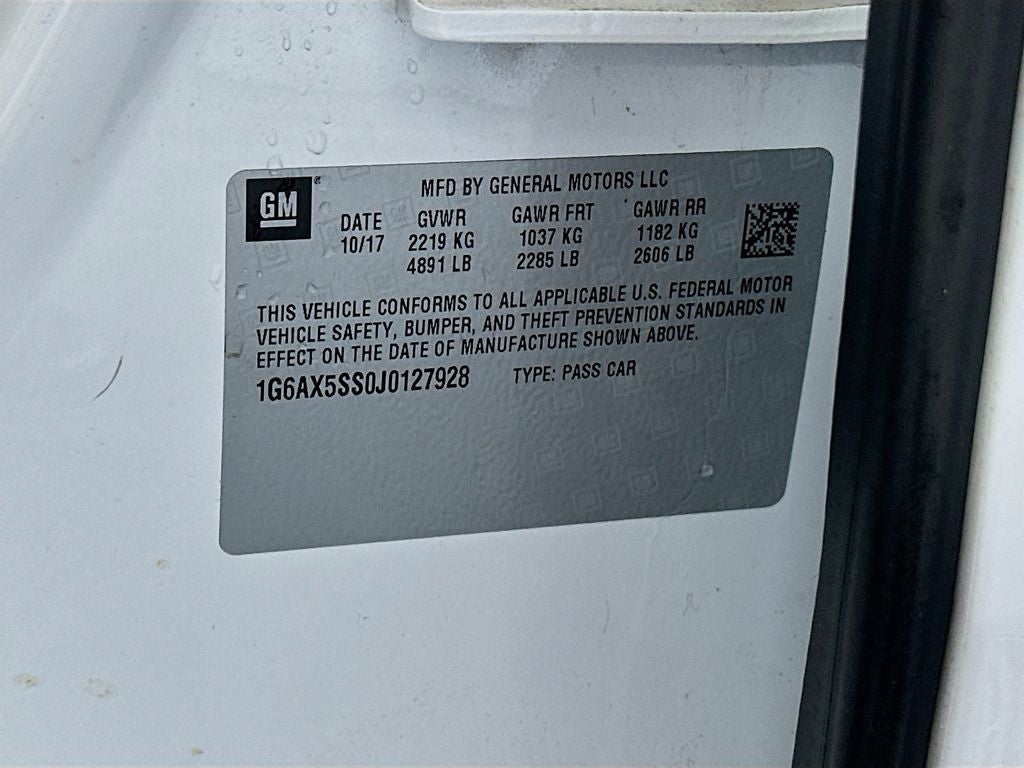 2018 Cadillac CTS 3.6L Luxury