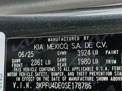 2025 Kia K4 EX