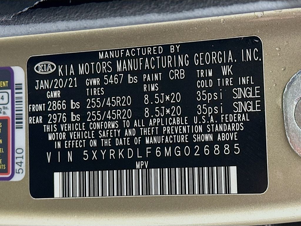 2021 Kia Sorento SX Prestige X-Line