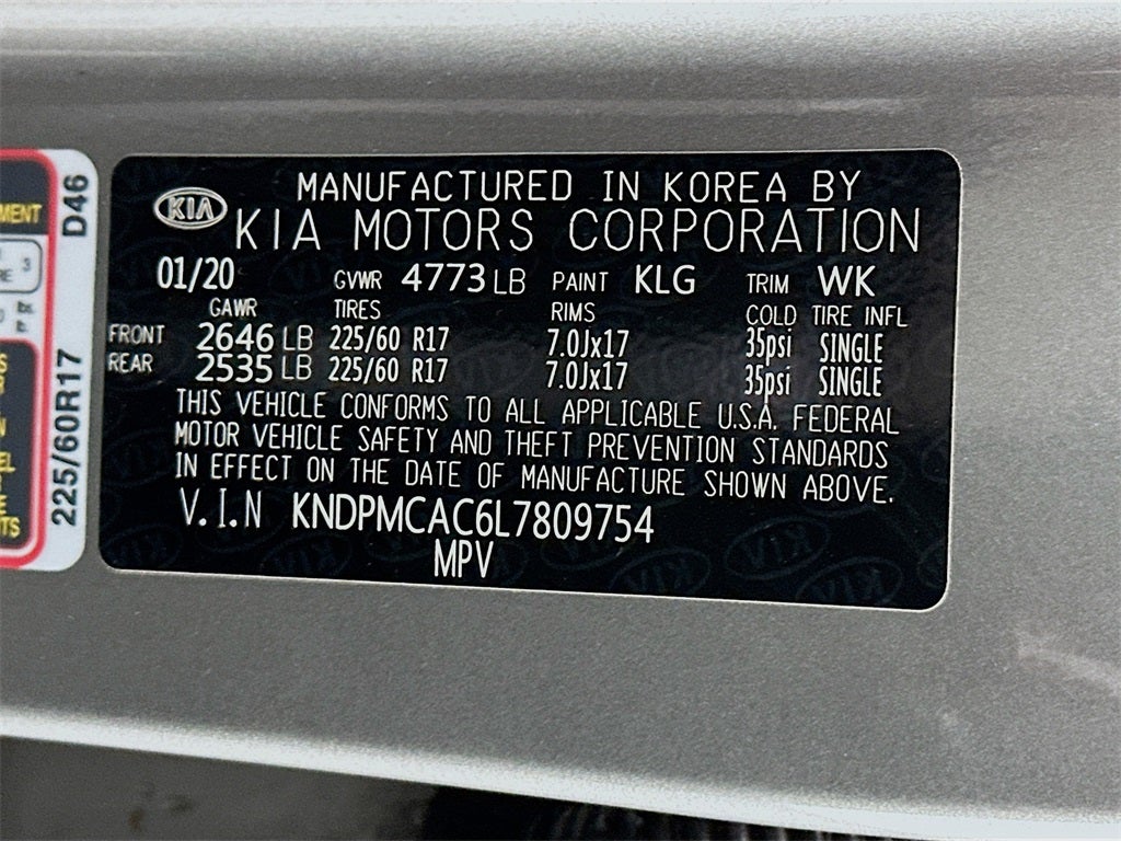 2020 Kia Sportage LX