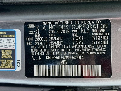 2021 Kia Sorento Hybrid EX