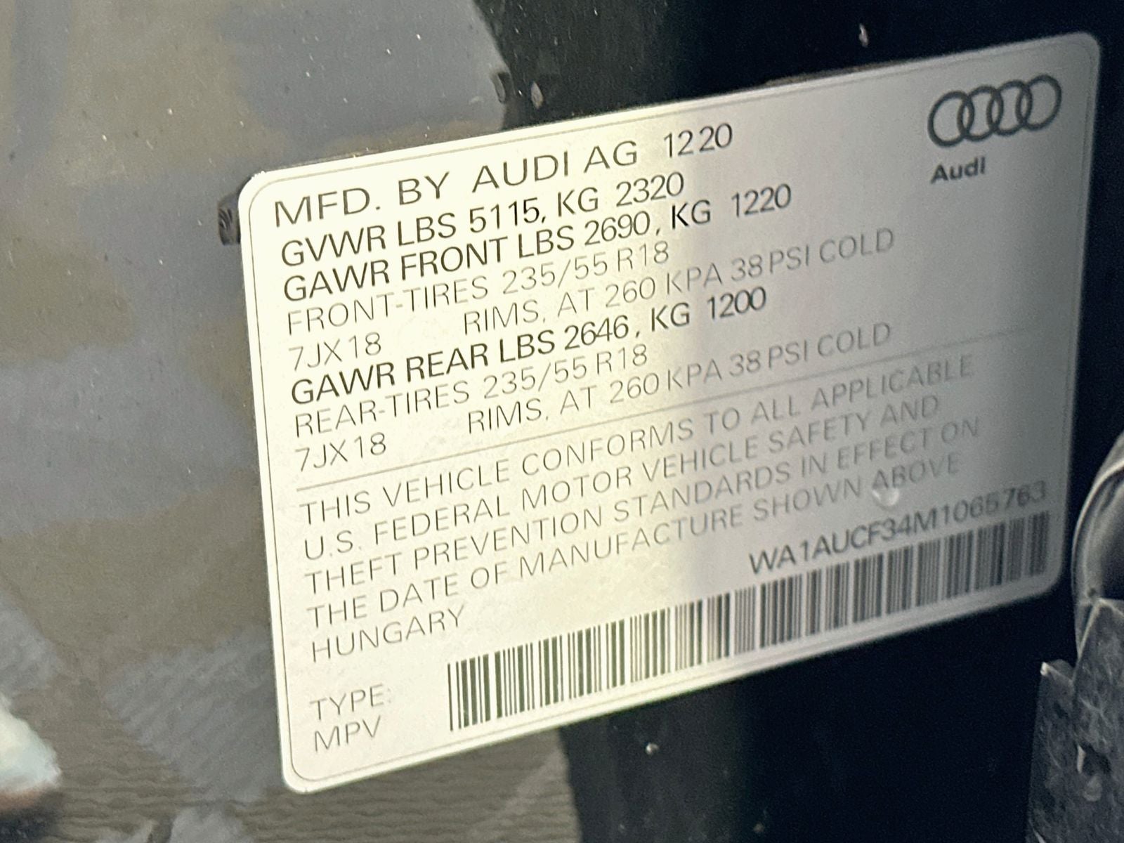 2021 Audi Q3 Premium quattro
