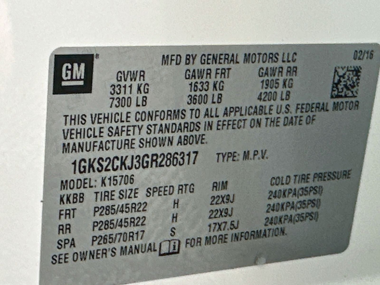 2016 GMC Yukon Denali Denali