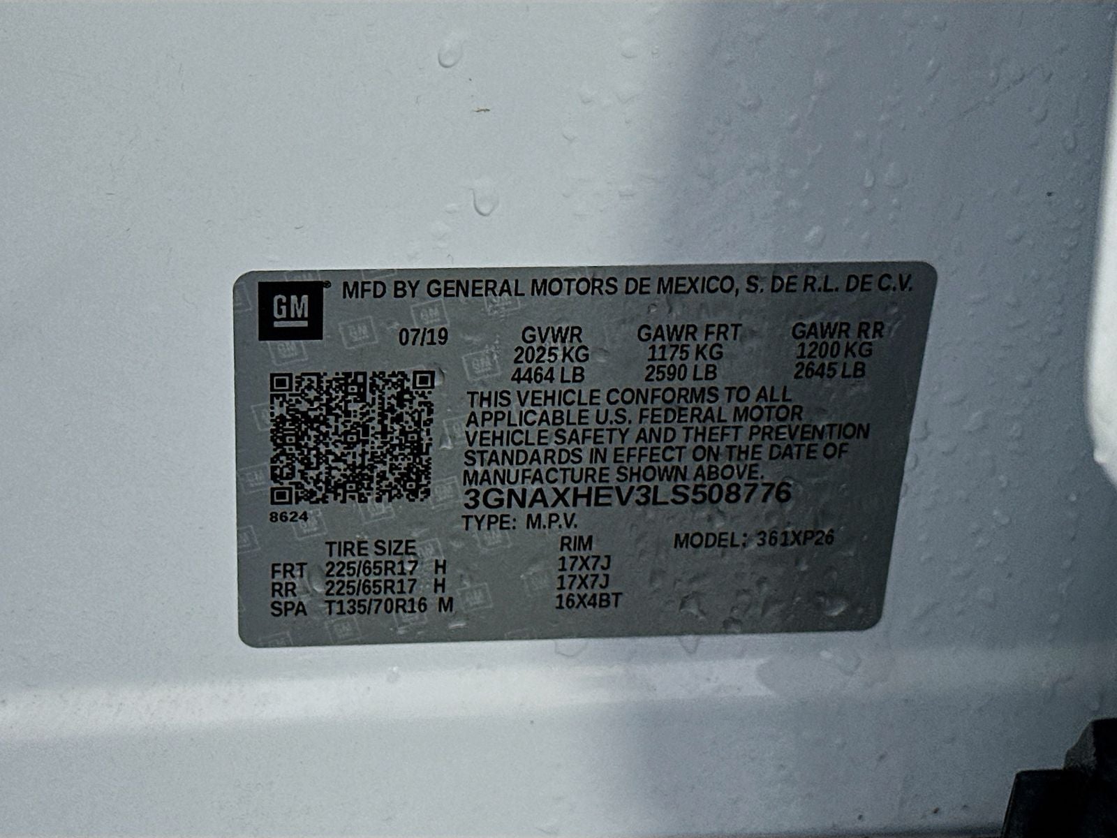 2020 Chevrolet Equinox LS