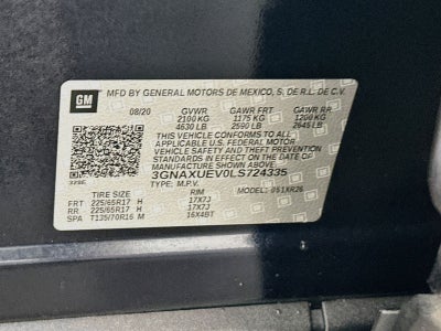 2020 Chevrolet Equinox LT