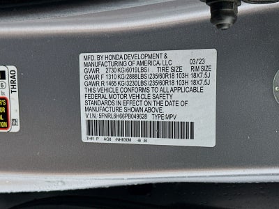 2023 Honda Odyssey EX-L