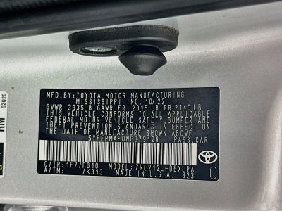 2022 Toyota Corolla LE