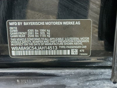 2018 BMW 3 Series 320i