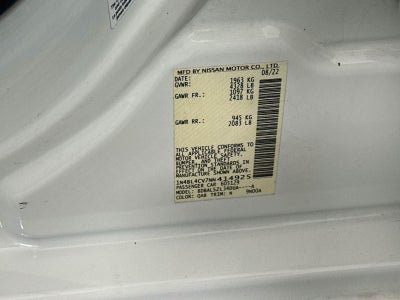 2022 Nissan Altima 2.5 SR
