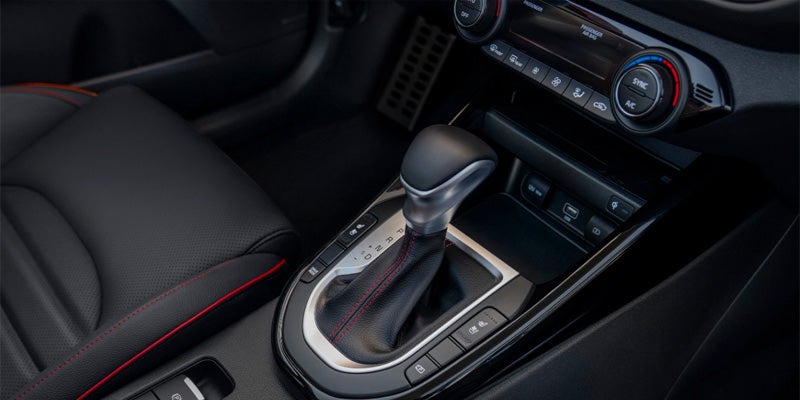 A Kia Forte Gear Shifter