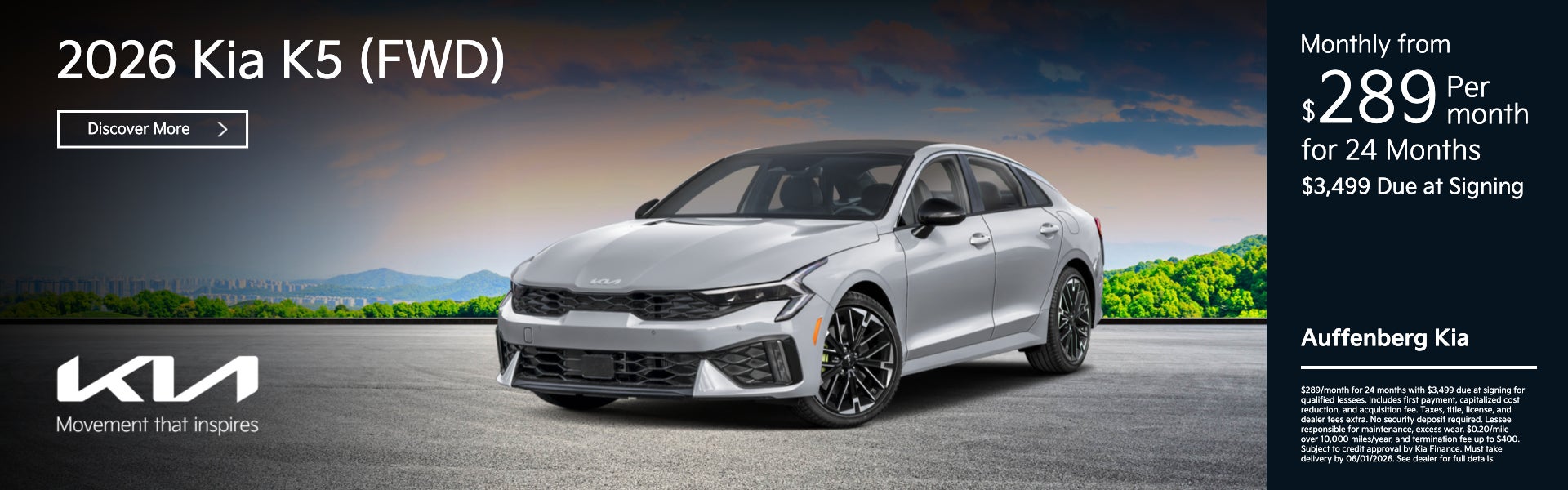 2026 Kia K5 (FWD)