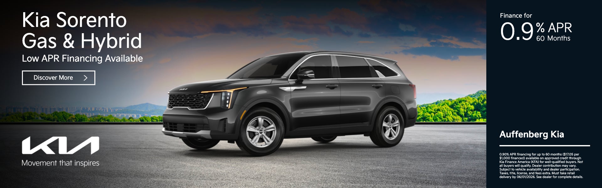 Kia Sorento Gas & Hybrid