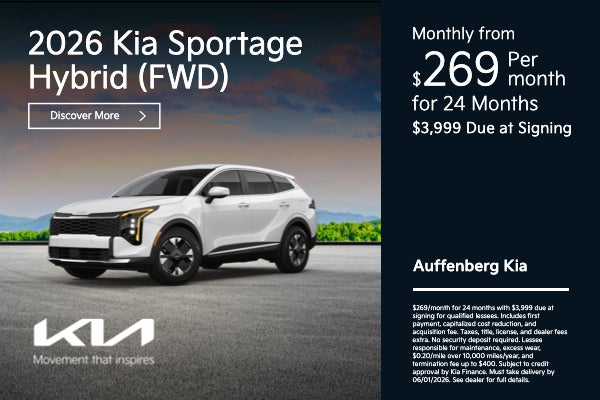 2026 Sportage Hybrid (FWD)